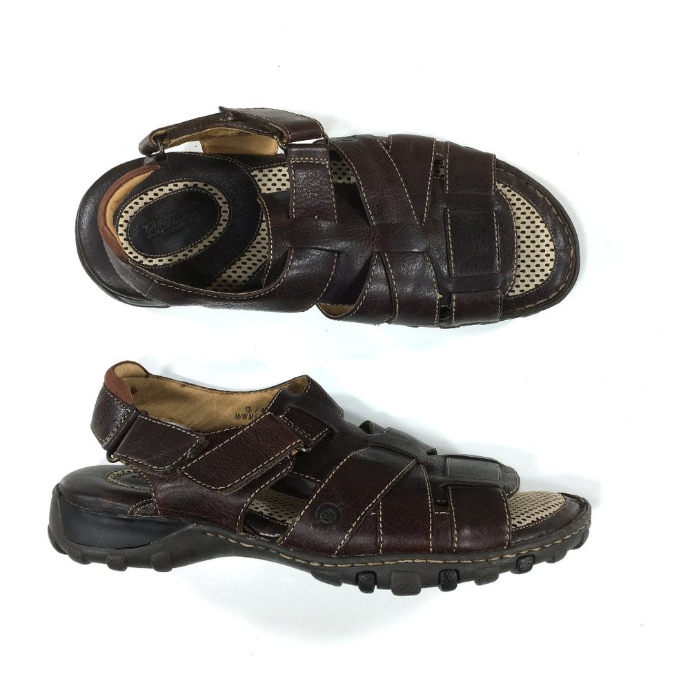 Born Fisherman Sandals Mens Size 13 - Picture 1 of 9